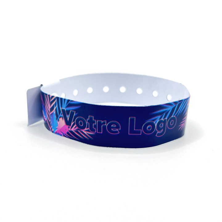 Braccialetti in vinile con stampa a colori
