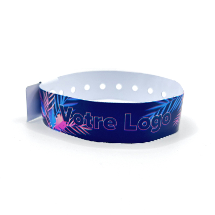 Braccialetti in vinile con stampa a colori