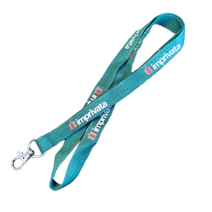 Lanyard ecologico classico in fibra di bambù