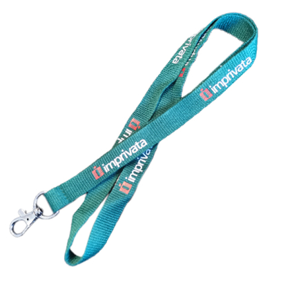 Lanyard ecologico classico in fibra di bambù