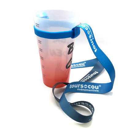 Lanyard porta bicchiere personalizzati