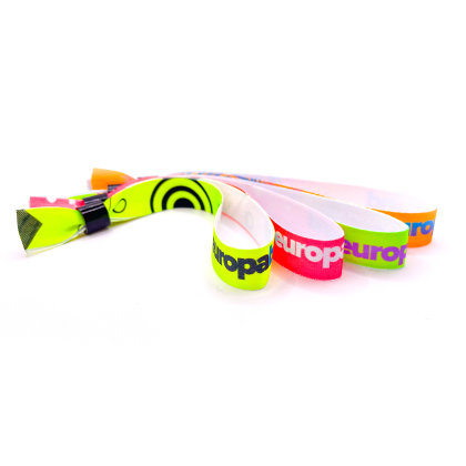 Braccialetti in Tessuto Fluo Express