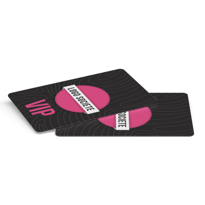 Carte PVC Personalizzate 86x54mm