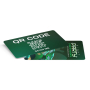 Carte PVC personalizzate 86x54mm con codice QR