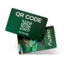 Carte PVC personalizzate 86x54mm con codice QR