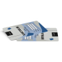 Carte PVC personalizzate 86x54 mm con area di scrittura