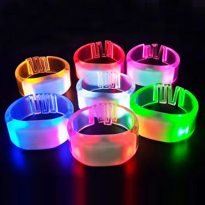 Braccialetti luminosi con 2 LED