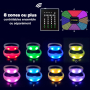 Bracelet luminosi con 4 LED