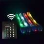Braccialetti luminosi in tessuto con 5 LED