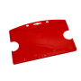 Porta badge rigido colorato orizzontale 86x54 mm