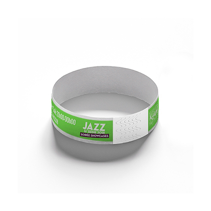 Braccialetti Tyvek Express 24 ore con stampa a colori