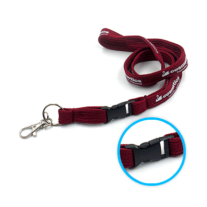 Laccetti tubolare con clip staccabile