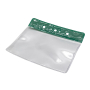 Porta badge morbido in PVC con rinforzo colorato 86x54 mm