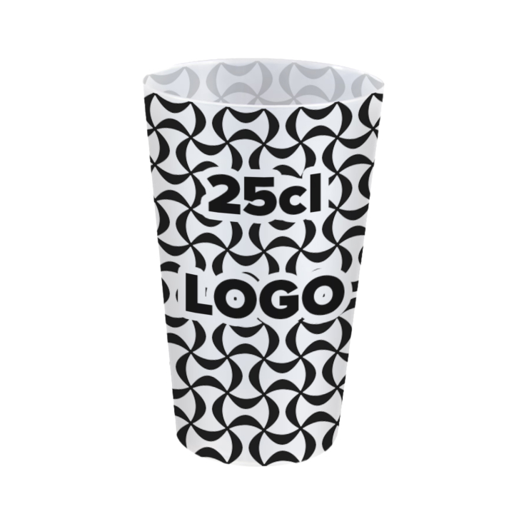 Bicchieri da 25cl Stampa a 1 colore