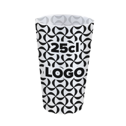 Bicchieri da 25cl Stampa a 1 colore