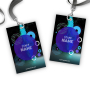 Badge in poliestere A7 80x120 mm