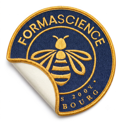 Patch tessuta termoadesiva personalizzata